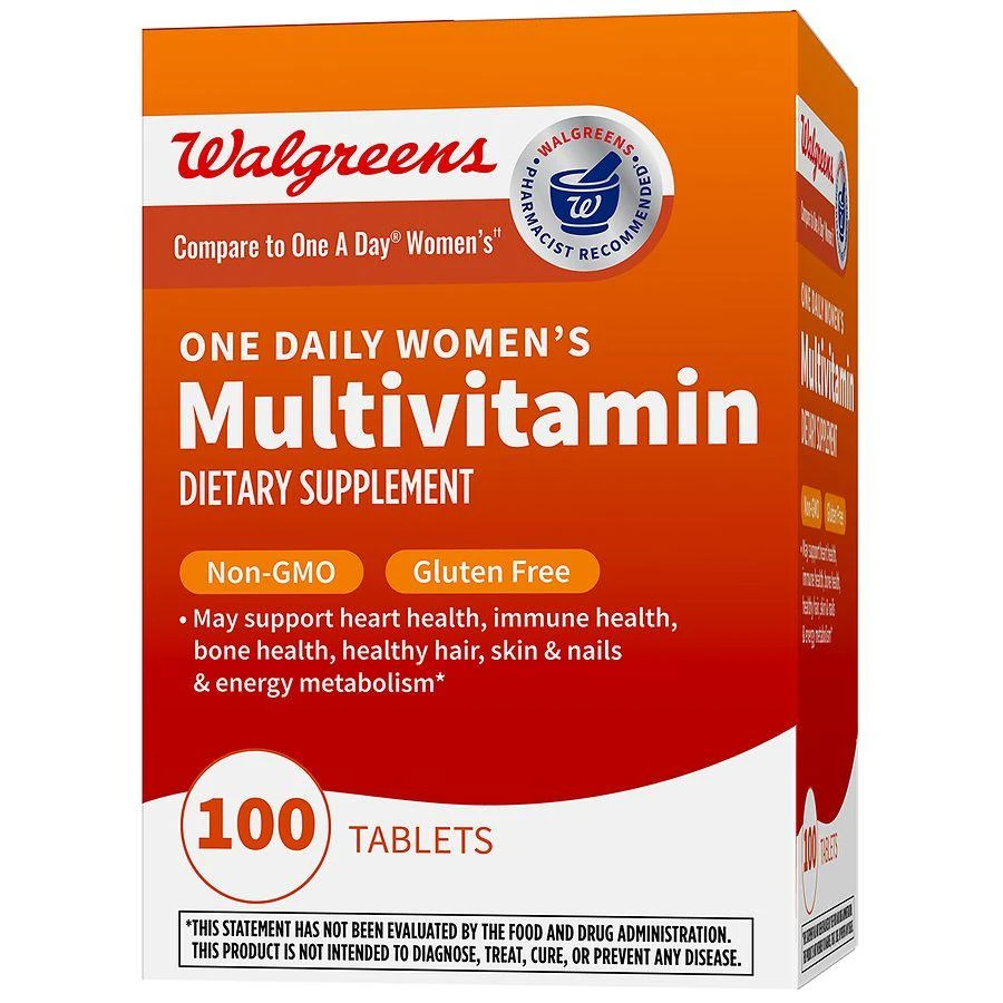 商品Walgreens|One Daily Women's Multivitamin (100 days),价格¥84,第1张图片