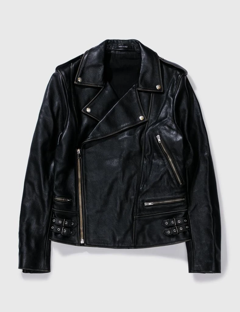 商品[二手商品] MAISON MARGIELA|MMM BIKER LEATHER JACKET,价格¥7083,第1张图片