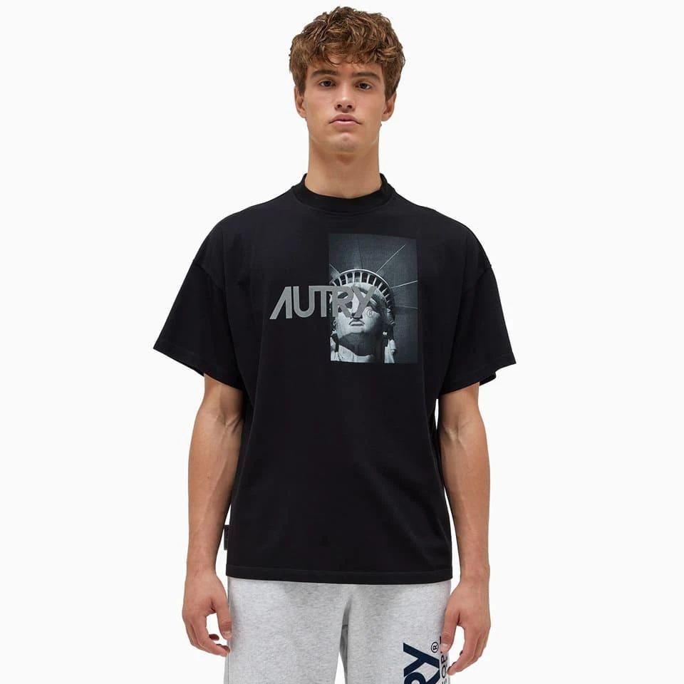 商品Autry|Autry Liberty Man T-shirt,价格¥731,第4张图片详细描述