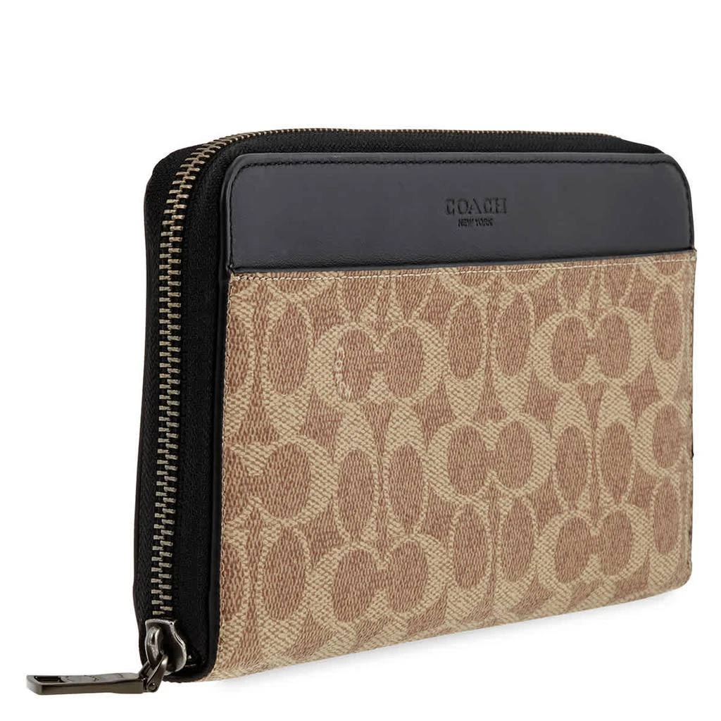 商品Coach|Signature Canvas Travel Wallet,价格¥473,第3张图片详细描述