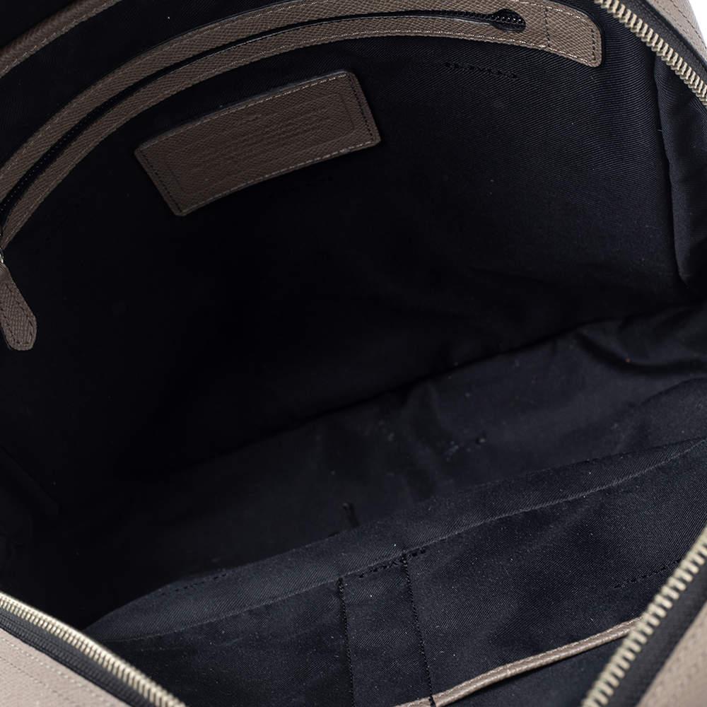 Coach Taupe Leather Backpack商品第10张图片规格展示