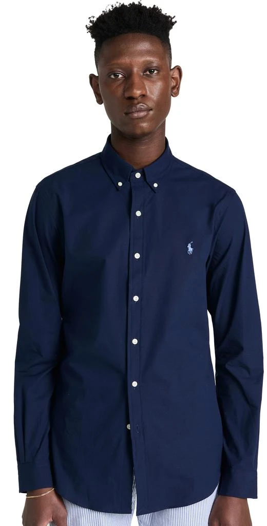 商品Ralph Lauren|Polo Ralph Lauren 4D Slim Stretch Poplin Shirt,价格¥907,第1张图片