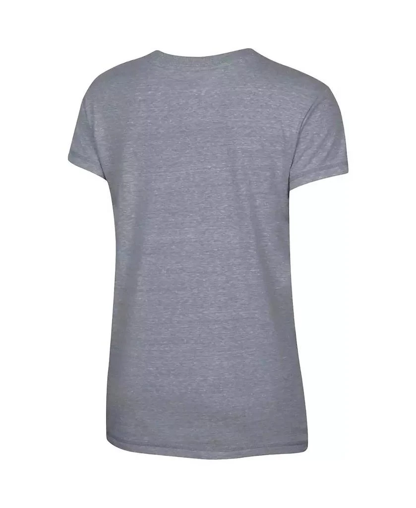 商品CHAMPION|Women's Gray LSU Tigers Vault Logo V-Neck T-shirt,价格¥228,第3张图片详细描述