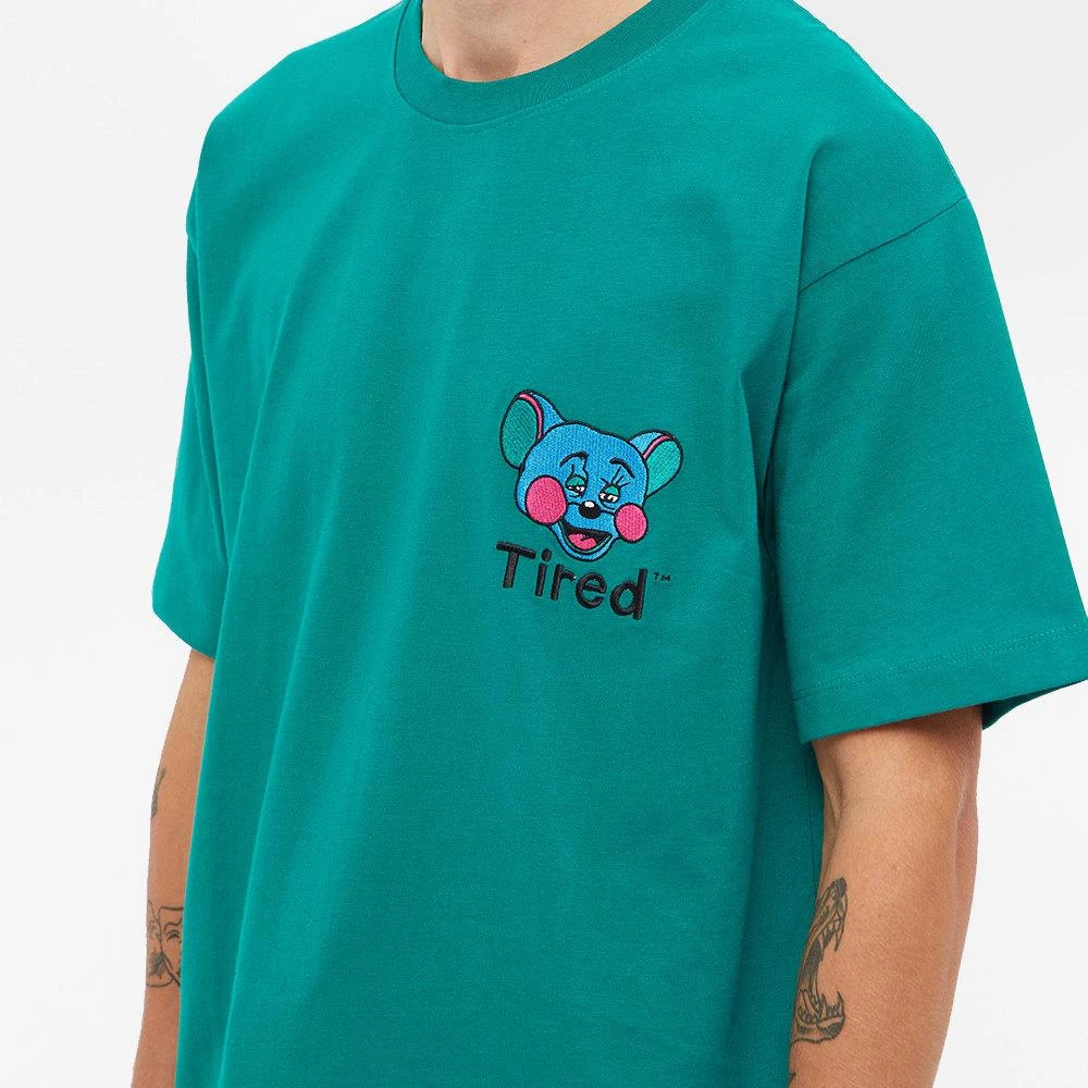 商品Tired Skateboards|Tired Skateboards Tipsy Mouse Embroidered T-Shirt,价格¥224,第5张图片详细描述