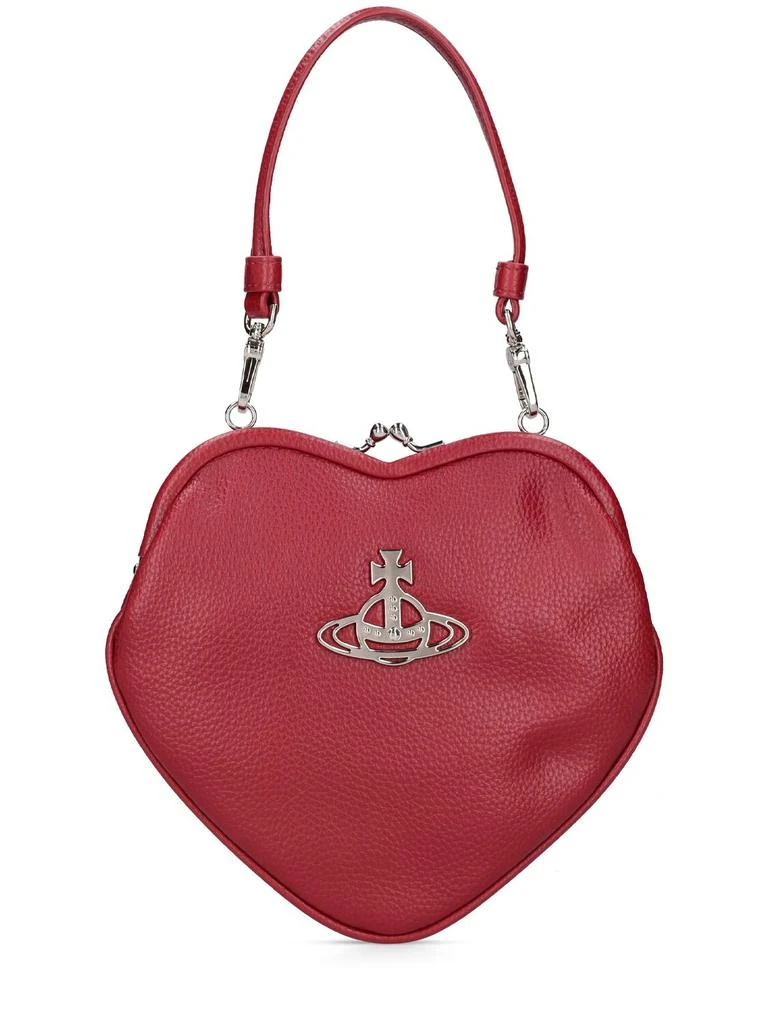 商品Vivienne Westwood|Belle Heart Frame Faux Leather Bag,价格¥1576,第1张图片