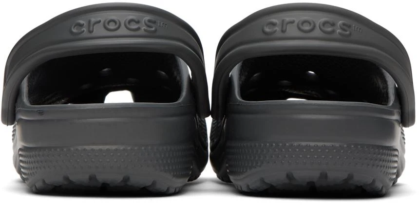 商品Crocs|Gray Classic Clogs,价格¥244,第2张图片详细描述