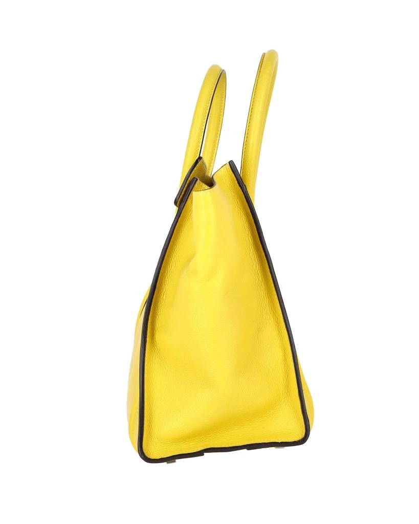 商品[二手商品] Celine|Celine Mini Luggage Tote Bag in Yellow Calfskin Leather,价格¥10751,第4张图片详细描述