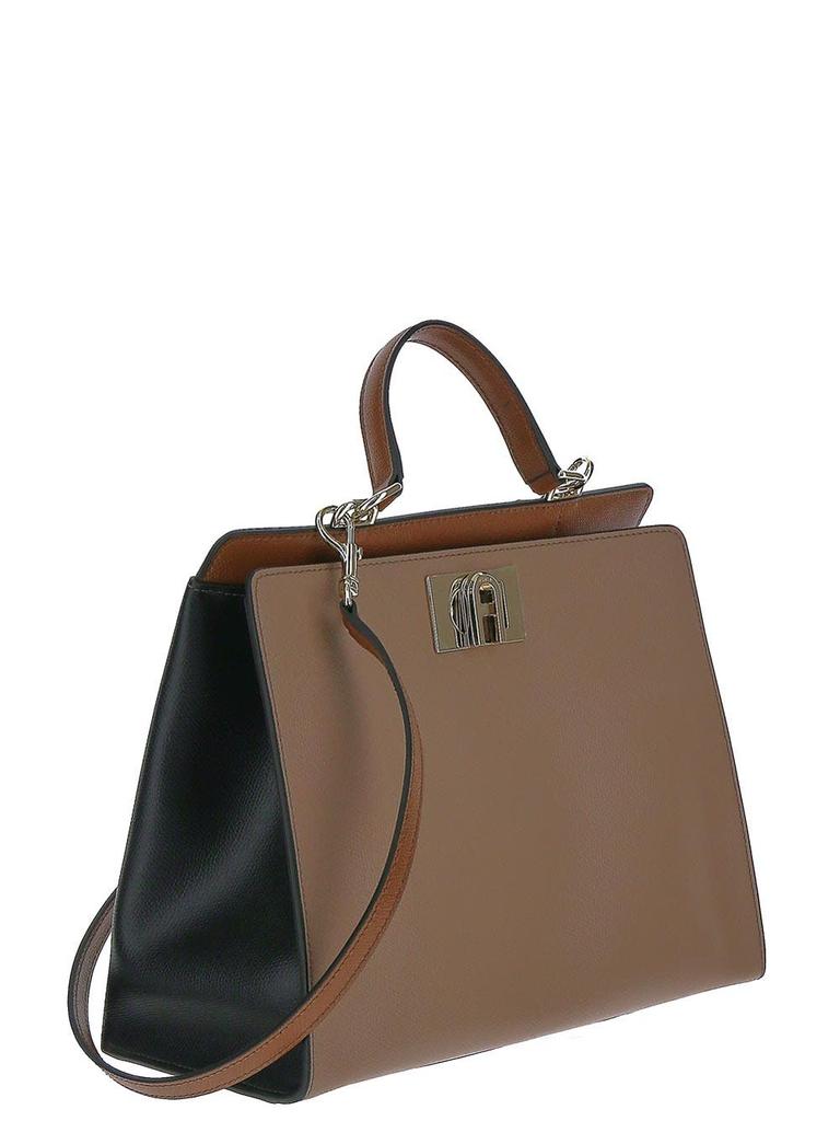 Leather Brown Shoulder Bag商品第2张图片规格展示