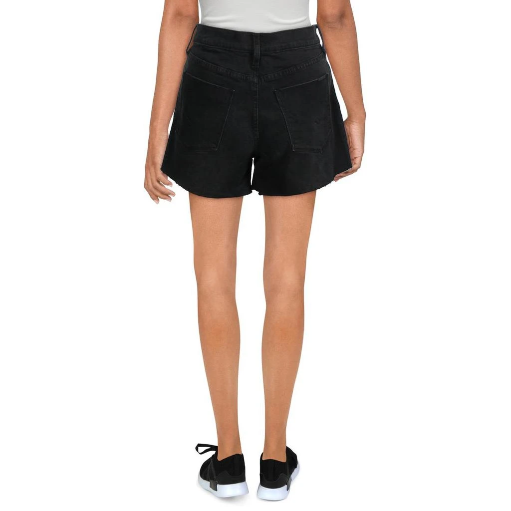 商品Hudson|Hudson Womens Gracie Mid Rise Raw Hem Cutoff Shorts,价格¥84,第2张图片详细描述