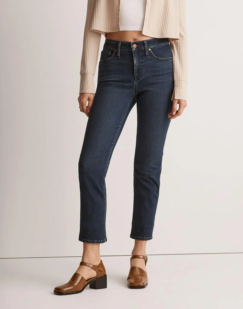 商品Madewell|Mid-Rise Stovepipe Jeans in Dahill Wash,价格¥398,第4张图片详细描述