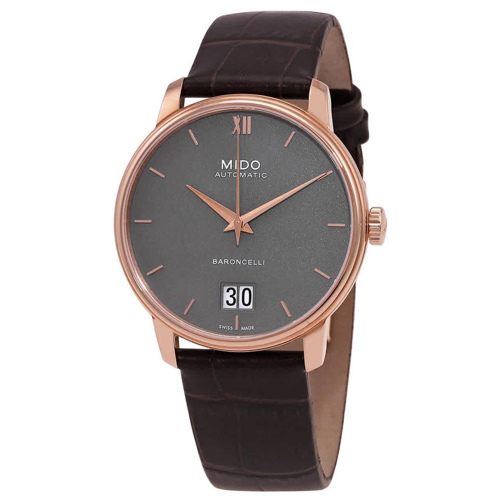 商品MIDO|Mido Baroncelli Automatic Grey Dial Watch M0274263608800,价格¥4442,第1张图片