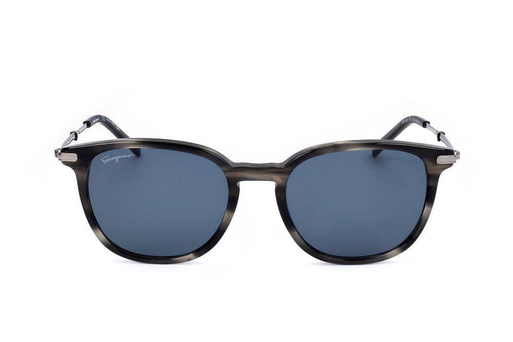 商品Salvatore Ferragamo|Salvatore Ferragamo Eyewear Round Frame Sunglasses,价格¥997,第1张图片