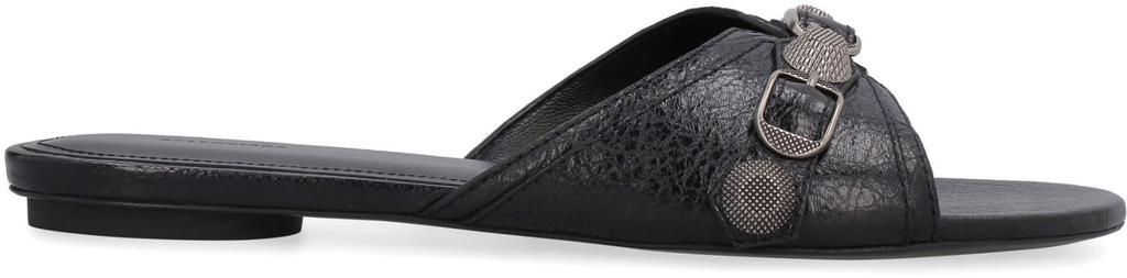 Balenciaga Cagole Leather Slides商品第2张图片规格展示