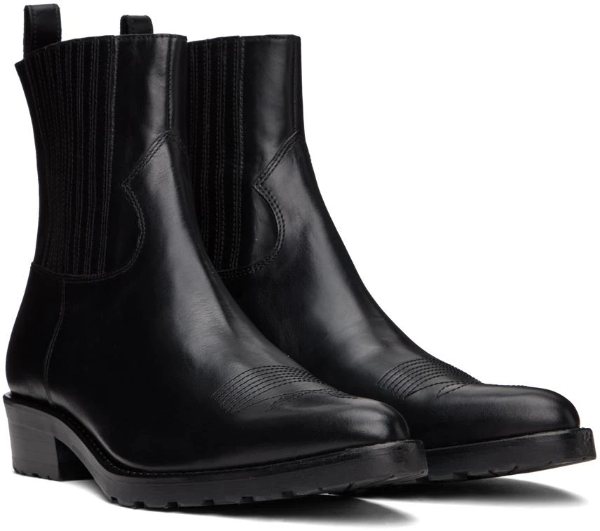 商品Toga Virilis|SSENSE Exclusive Black Chelsea Boots,价格¥2292,第4张图片详细描述