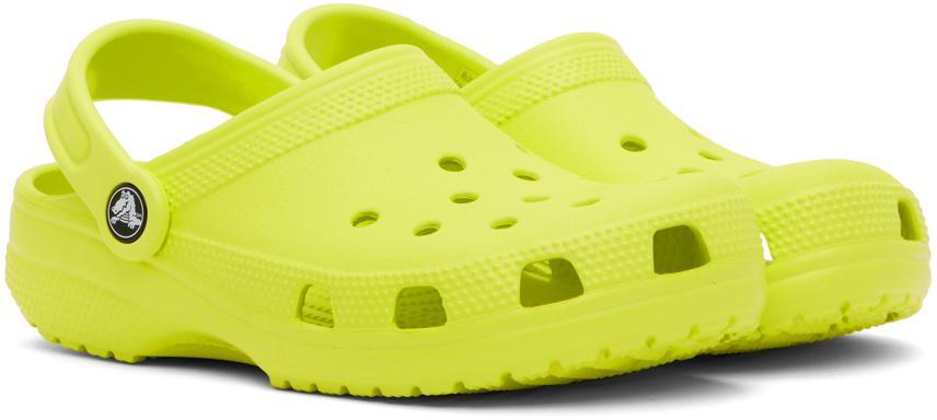 商品Crocs|Yellow Classic Clog,价格¥108,第6张图片详细描述