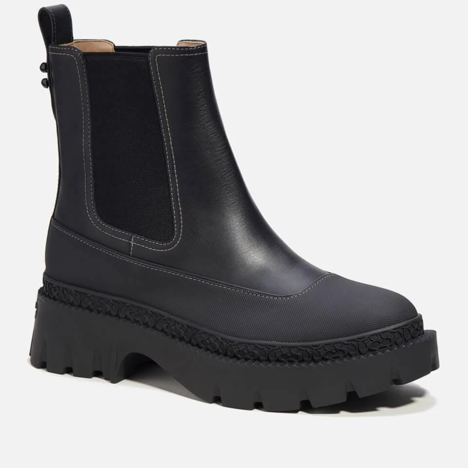 商品Coach|COACH JAYLA LEATHER CHELSEA BOOTS,价格¥1433,第2张图片详细描述