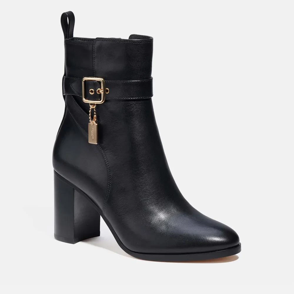 商品Coach|Coach Olivia Leather Heeled Boots,价格¥885,第2张图片详细描述