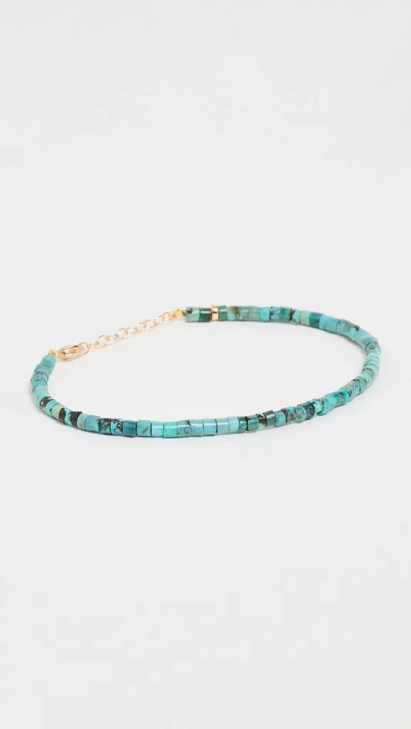 商品Jia Jia|14k Turquoise Heshi Bracelet,价格¥2698,第1张图片