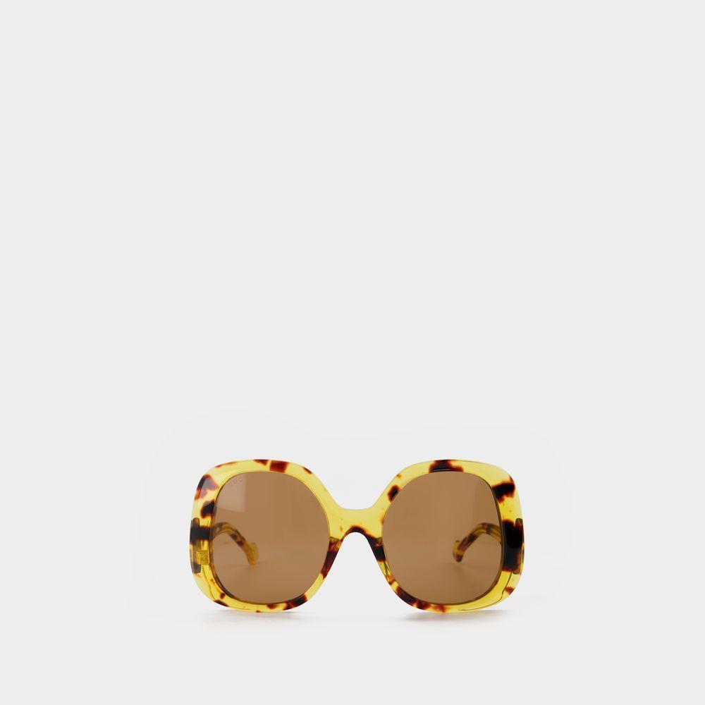 商品Gucci|Sunglasses in Brown Injection,价格¥3154,第1张图片