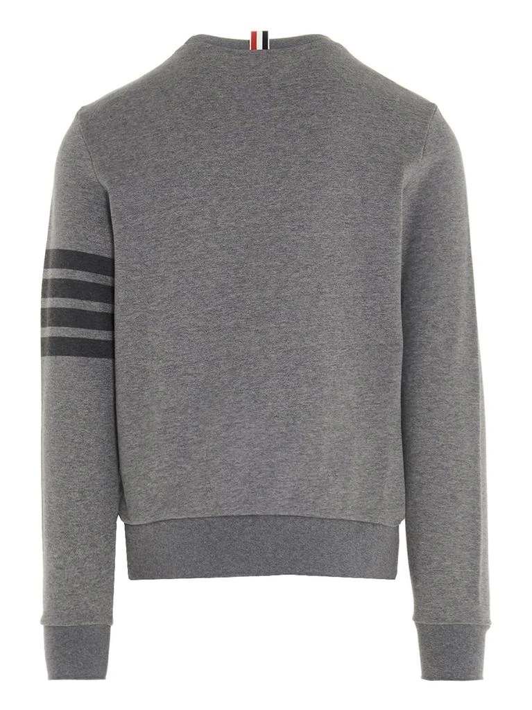 商品Thom Browne|Thom Browne 4-Bar Striped Crewneck Sweatshirt,价格¥3436,第2张图片详细描述