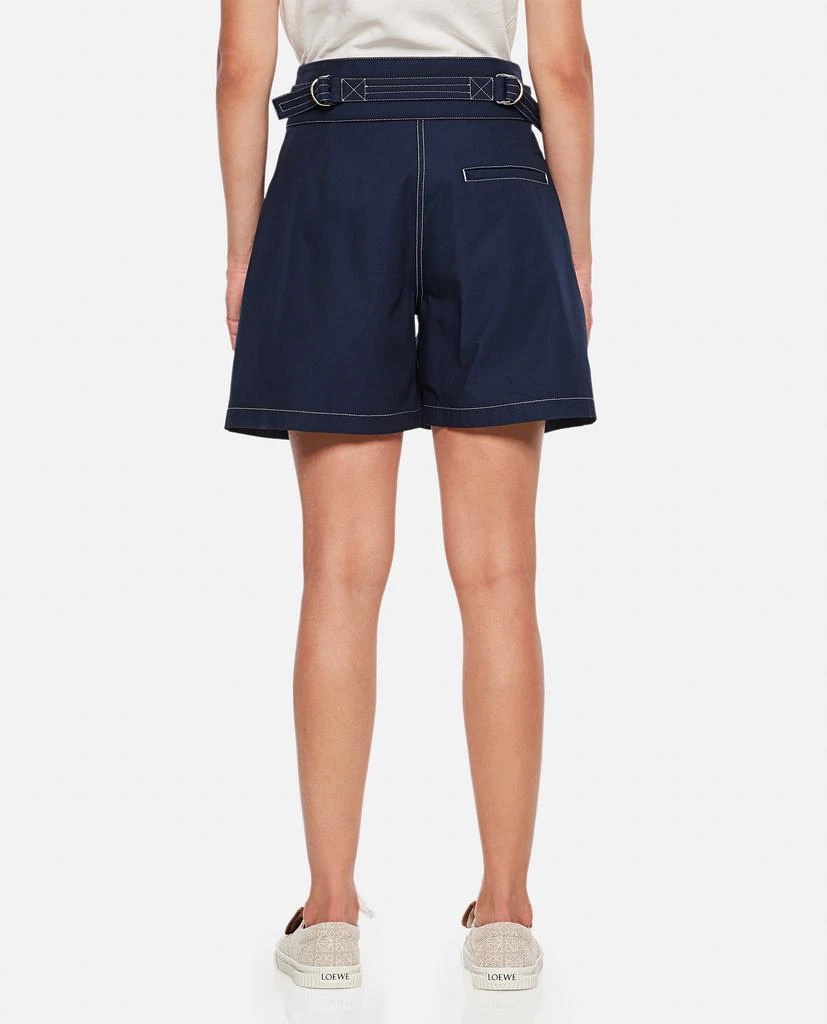 商品Loewe|Cotton shorts with belt,价格¥3437,第3张图片详细描述