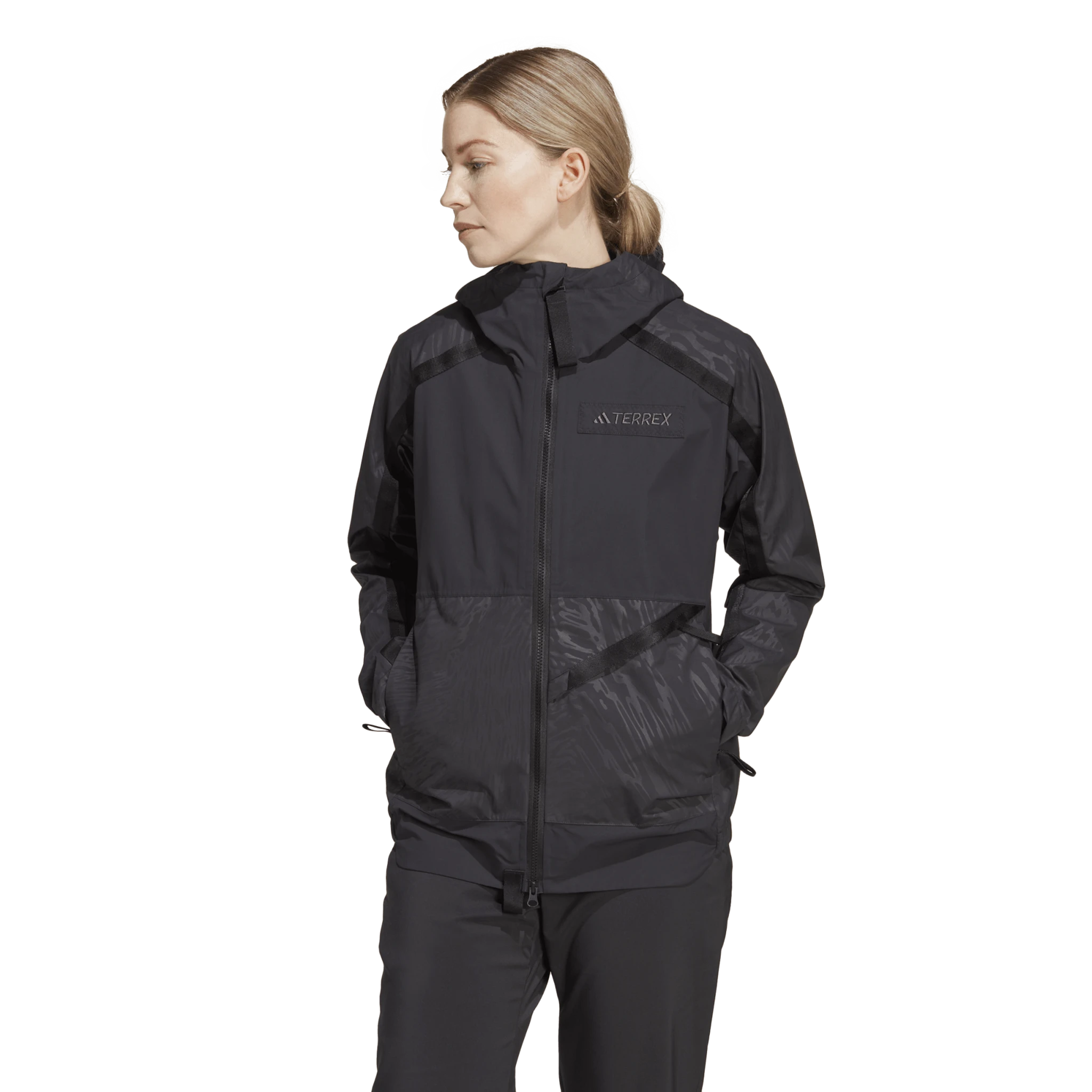 商品【商品预售7天】 Adidas|Adidas 女士软壳衣 12121671STYLE 黑色,价格¥2853 描述