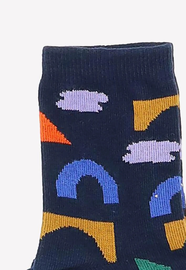 商品BOBO CHOSES|Boys All-Over Print Short Socks,价格¥119,第2张图片详细描述