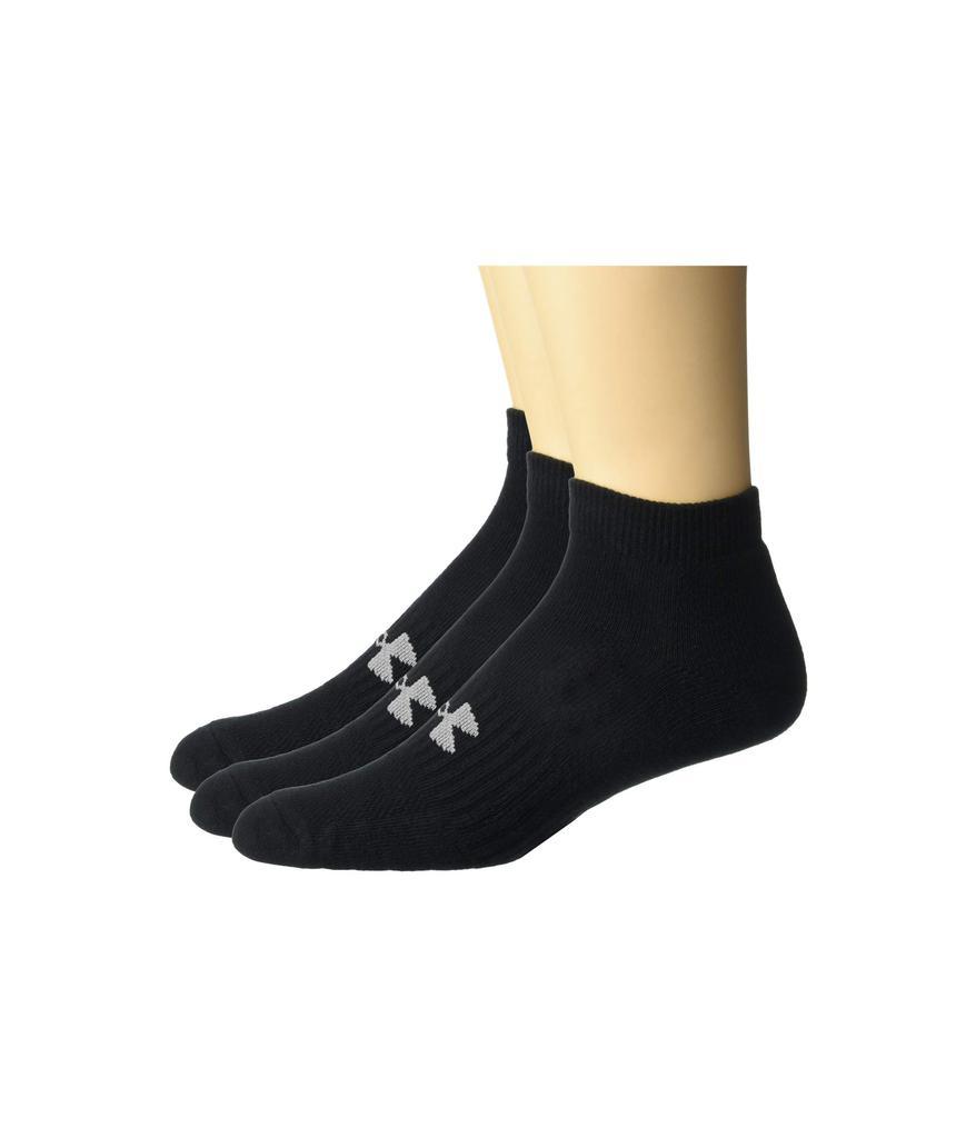 商品Under Armour|Training Cotton Lo Cut Socks 3-Pair,价格¥104-¥117,第1张图片