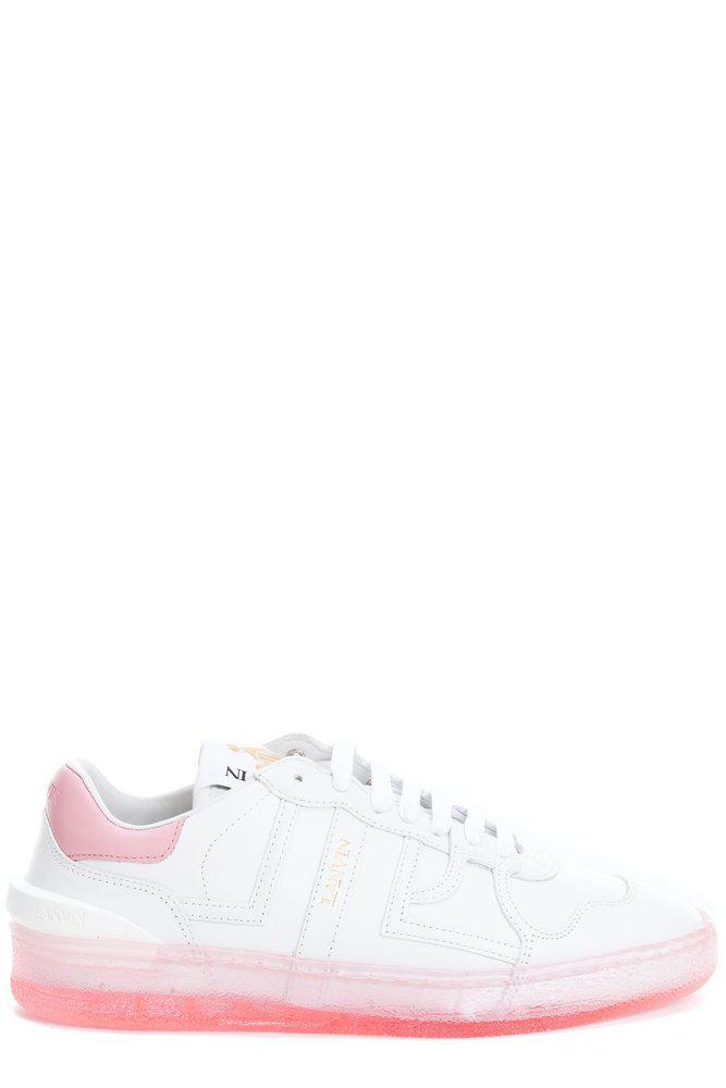 Lanvin Clay Panelled Lace-Up Sneakers商品第1张图片规格展示