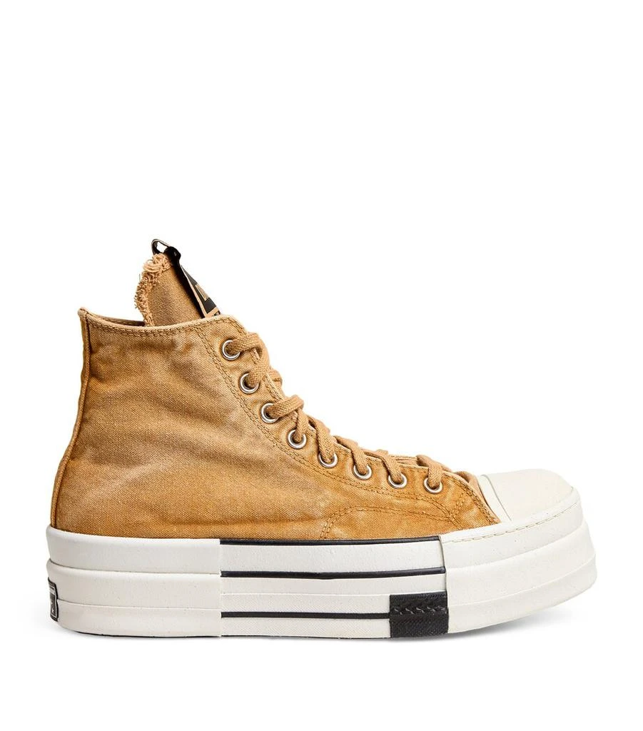商品Rick Owens|x Rick Owens DRKSHDW DBL Drkstr High-Top Sneakers,价格¥1060,第1张图片