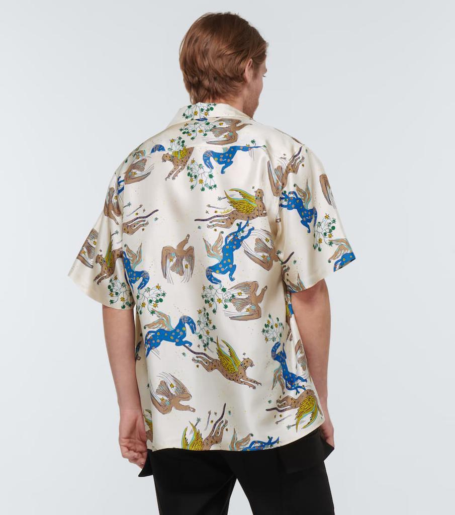 商品Valentino|Utopia World silk shirt,价格¥6552,第6张图片详细描述
