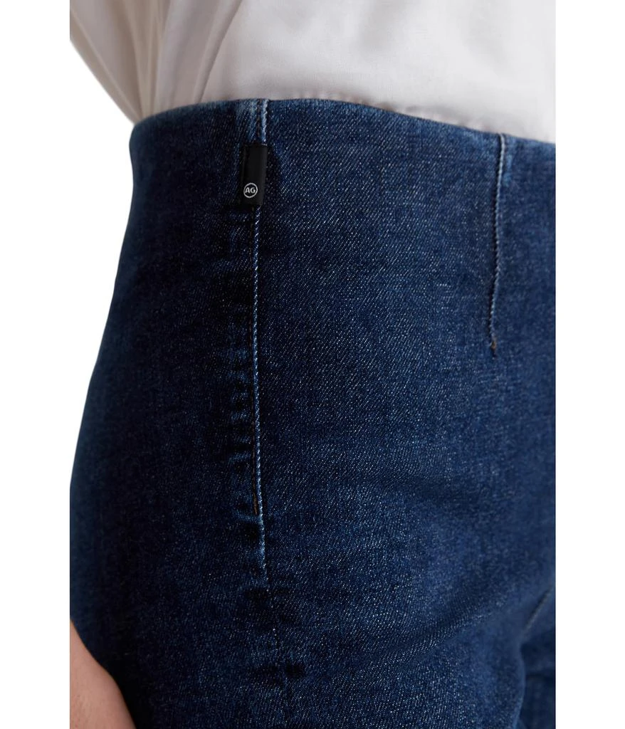 商品AG Jeans|Farrah Mid Rise Pull On Crop Boot Jeans in Hyacinth,价格¥1487,第3张图片详细描述