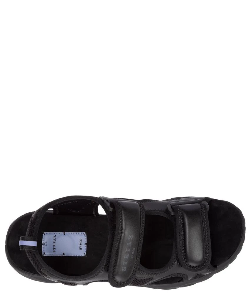 商品Alexander McQueen|McQ Alexander McQueen Striae Sandals,价格¥760,第2张图片详细描述