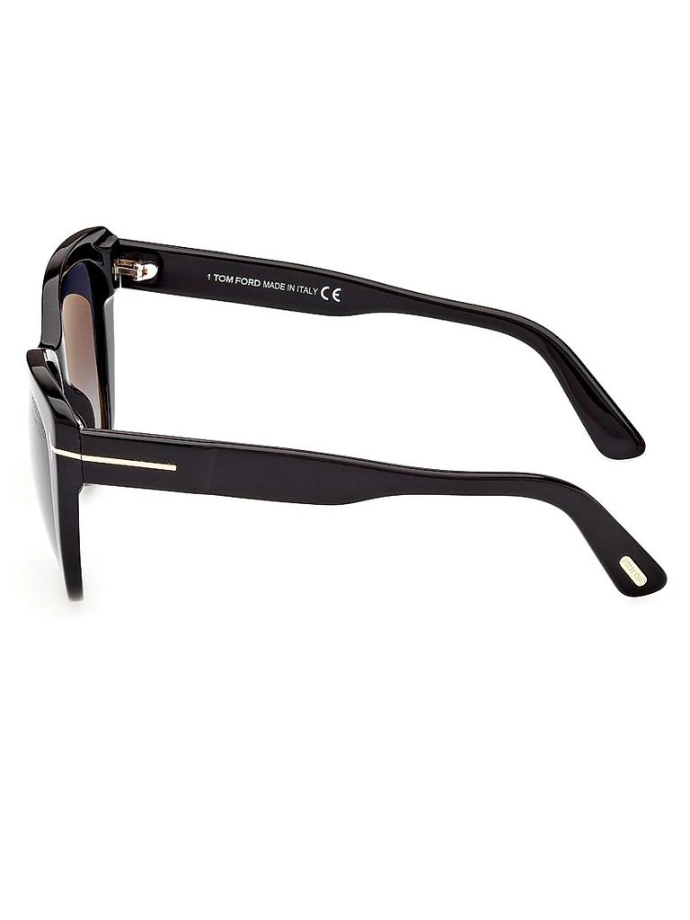 商品Tom Ford|Nora 57MM Cat Eye Sunglasses,价格¥3675,第4张图片详细描述