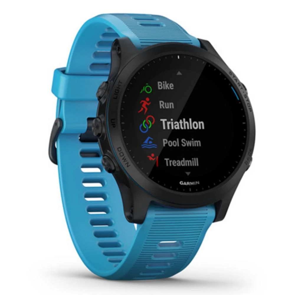 Unisex Forerunner 945 Blue Silicone Strap Touchscreen Smart Watch 47mm Gift Set 商品