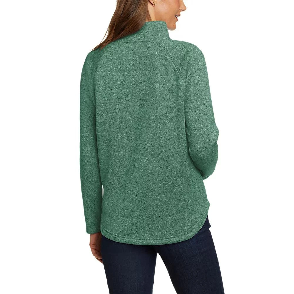 商品Eddie Bauer|Women's Radiator Asymmetrical Zip Pullover,价格¥299,第2张图片详细描述