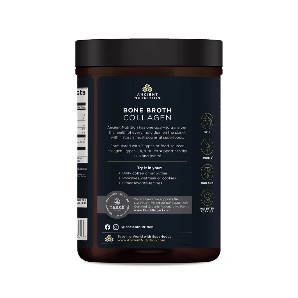 商品Ancient Nutrition|骨胶原蛋白 - 巧克力味,价格¥417,第3张图片详细描述