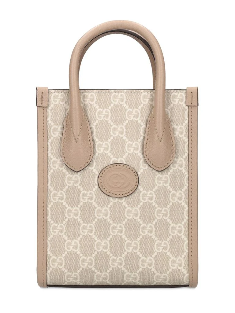商品Gucci|Gg Supreme Mini Canvas Tote,价格¥11523,第1张图片