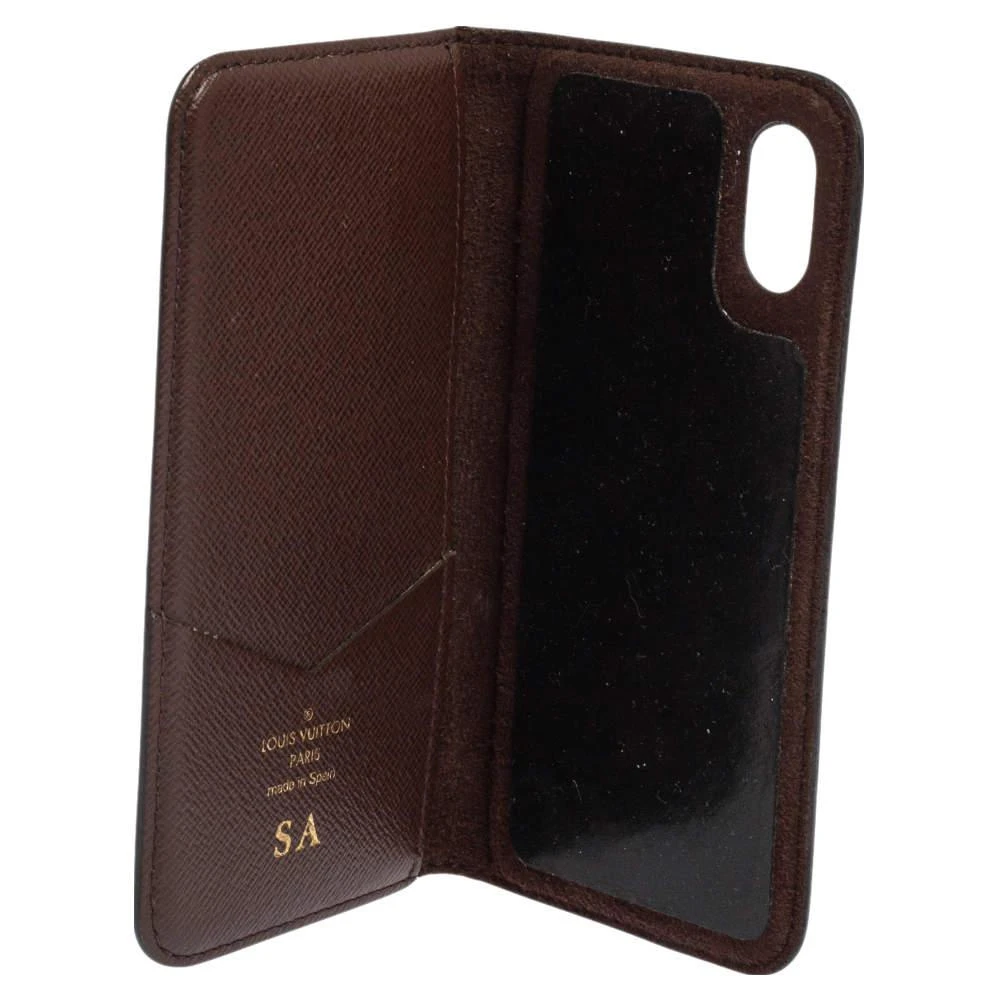 商品[二手商品] Louis Vuitton|Louis Vuitton Monogram Canvas iPhone X Folio Case,价格¥823,第2张图片详细描述