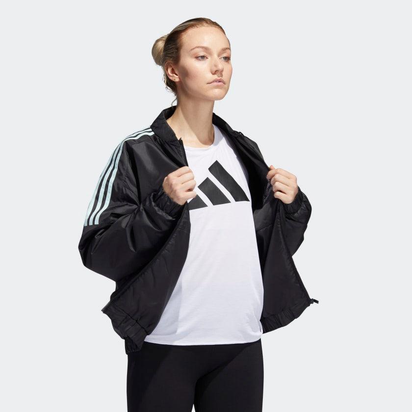 Women's adidas  x Peloton Bomber Jacket商品第4张图片规格展示