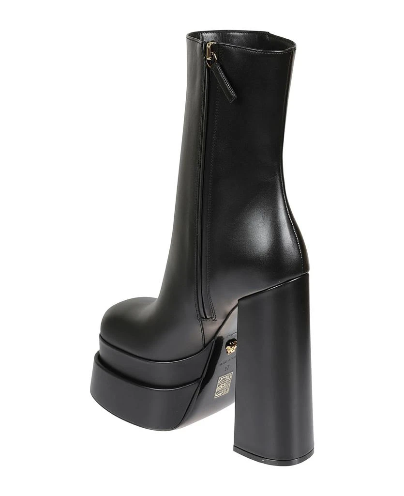 商品Versace|Side Zipped Wedge Boots,价格¥7140,第3张图片详细描述