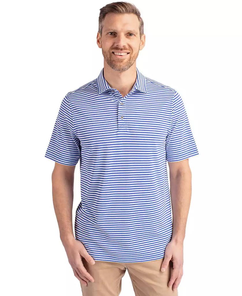 Polo à manches courtes rayé piqué Virtue pour homme image 2