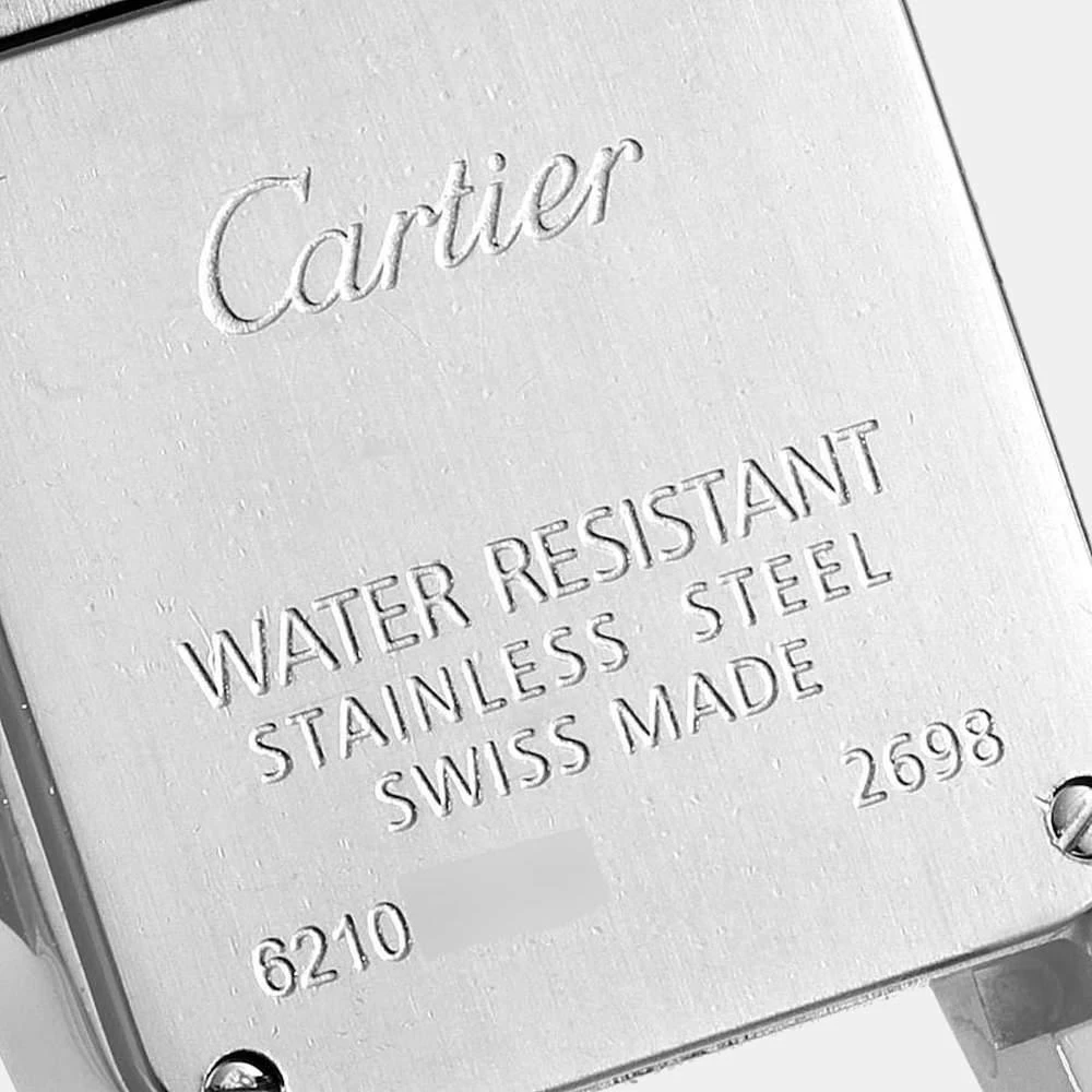 商品[二手商品] Cartier|Cartier Pink MOP Stainless Steel Santos Demoiselle W25075Z5 Women's Wristwatch 20 MM,价格¥26385,第4张图片详细描述