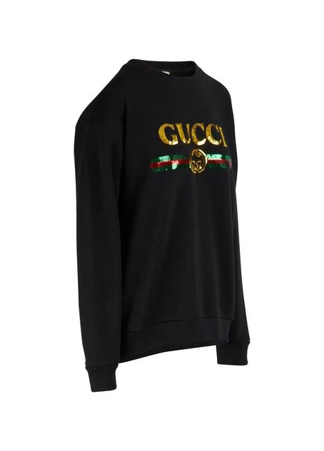 商品Gucci|Sequined logo sweatshirt,价格¥14072,第3张图片详细描述