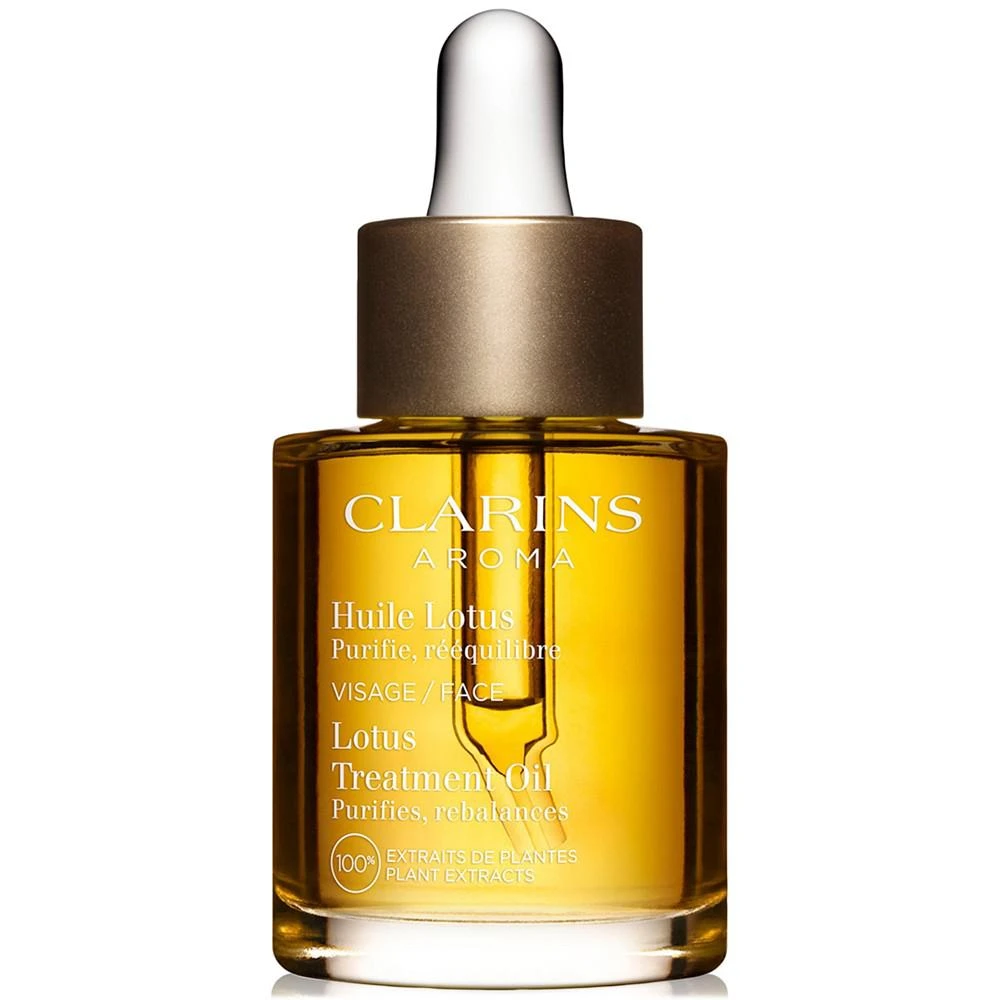 商品Clarins|植物护理油系列莲花面部护理油 30ml,价格¥490,第1张图片