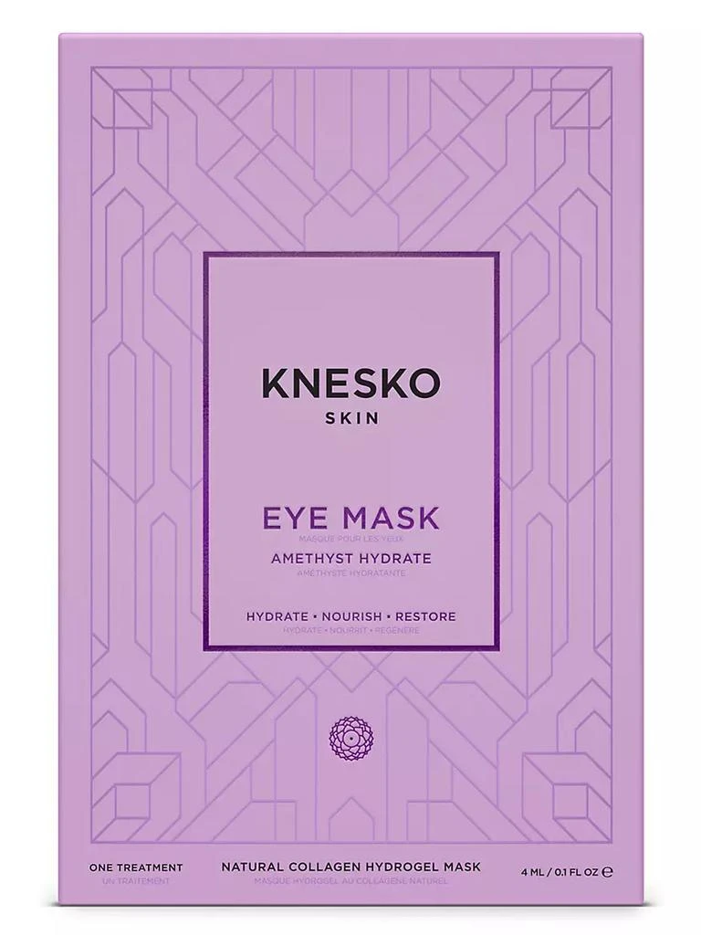 商品Knesko|Amethyst Hydrate Eye Mask 6-Piece Set,价格¥355,第4张图片详细描述