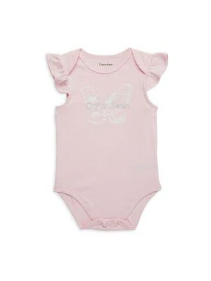商品Calvin Klein|Baby Girl’s 3-Piece Butterfly Bodysuit & Leggings Set,价格¥151,第4张图片详细描述