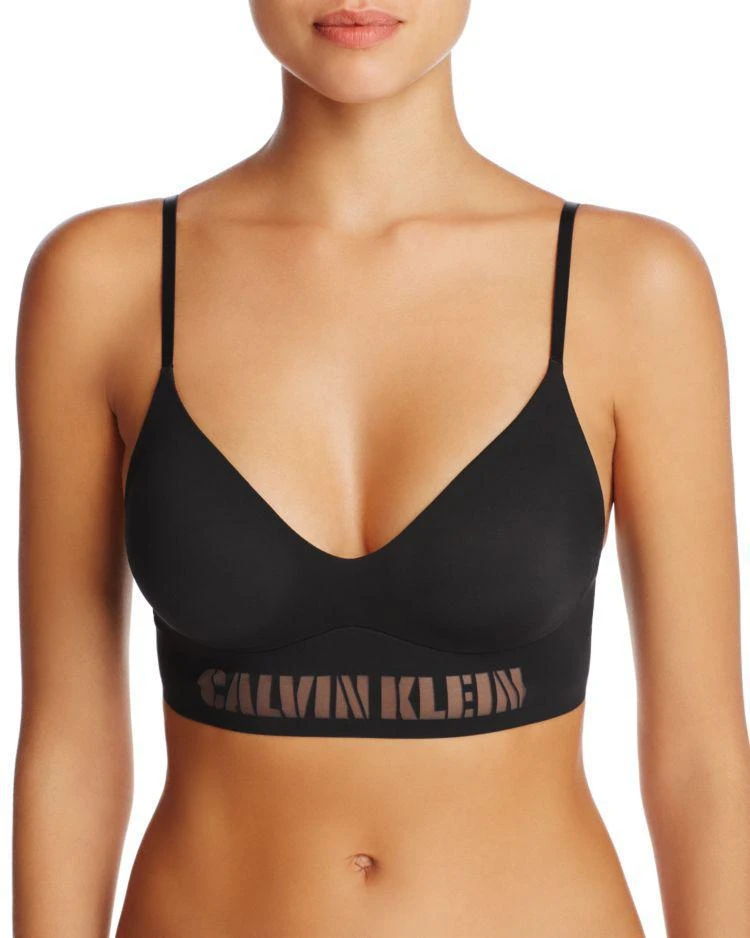 商品Calvin Klein|Laser Triangle Bralette,价格¥231,第1张图片