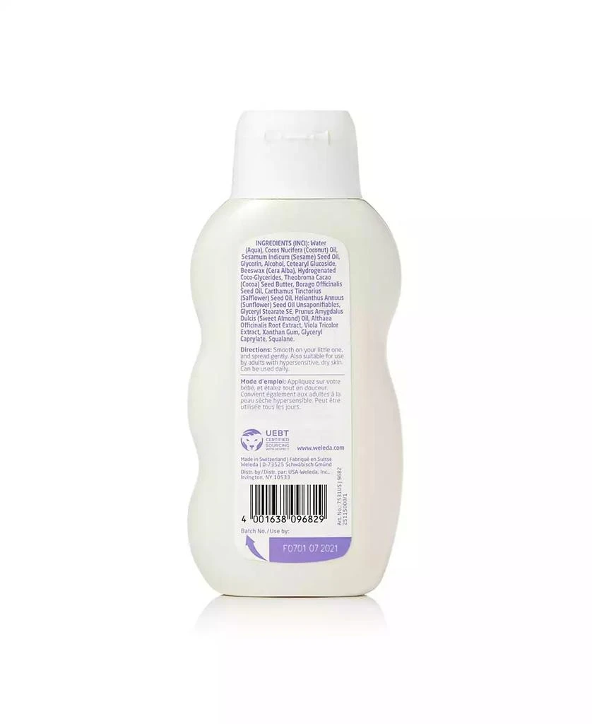 商品Weleda|Sensitive Care Baby Body Lotion with White Mallow Extracts, 6.8 oz,价格¥113,第2张图片详细描述