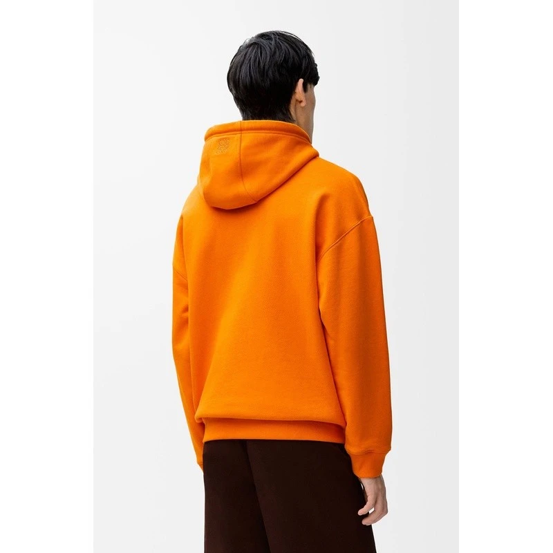 商品Loewe|【预售3-5天】LOEWE/罗意威 男士橙色棉卫衣,价格¥8013,第6张图片详细描述